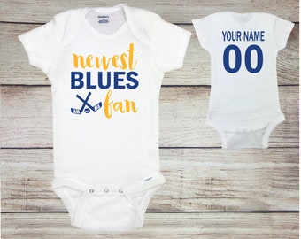 Rookie of The Year Royal Onesie or Toddler Tee NB-4T Louis Hockey Fans St Rookie of The Year Royal Onesie or Toddler Tee NB-4T Louis Hockey Fans St