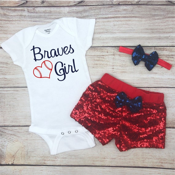 baby girl braves outfit