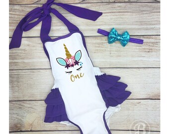 ONEder the Sea Mermaid Baby Girl Outfit, Mermaid Baby Girl 1st Birthday Clothes, Mermaid Baby Girl Romper, Personalized 1st Birthday Outfit