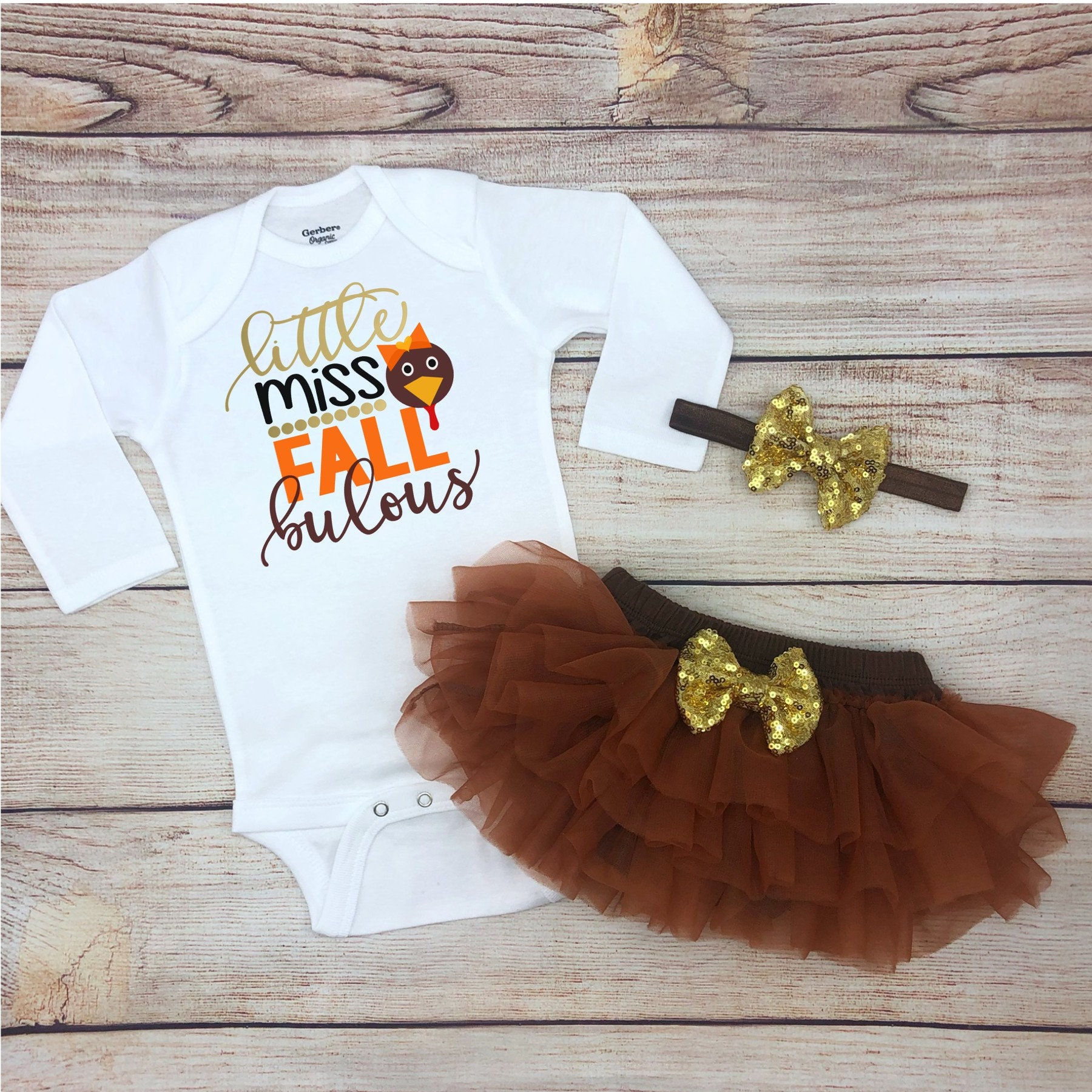 thanksgiving newborn outfit girl