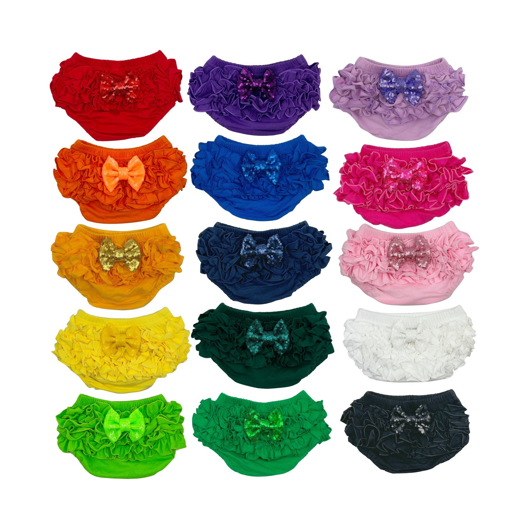 FREE SHIPPING! Choose Your Color Bloomers, Baby Girl Ruffle Bloomers, Infant Girl Bloomers, Baby Girl Diaper Cover, Newborn Photography Prop