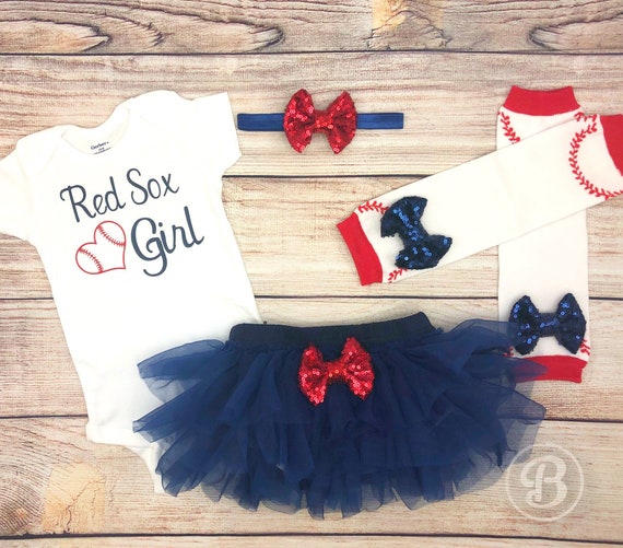 red sox baby girl clothes