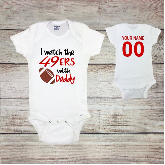 custom baby 49ers jersey