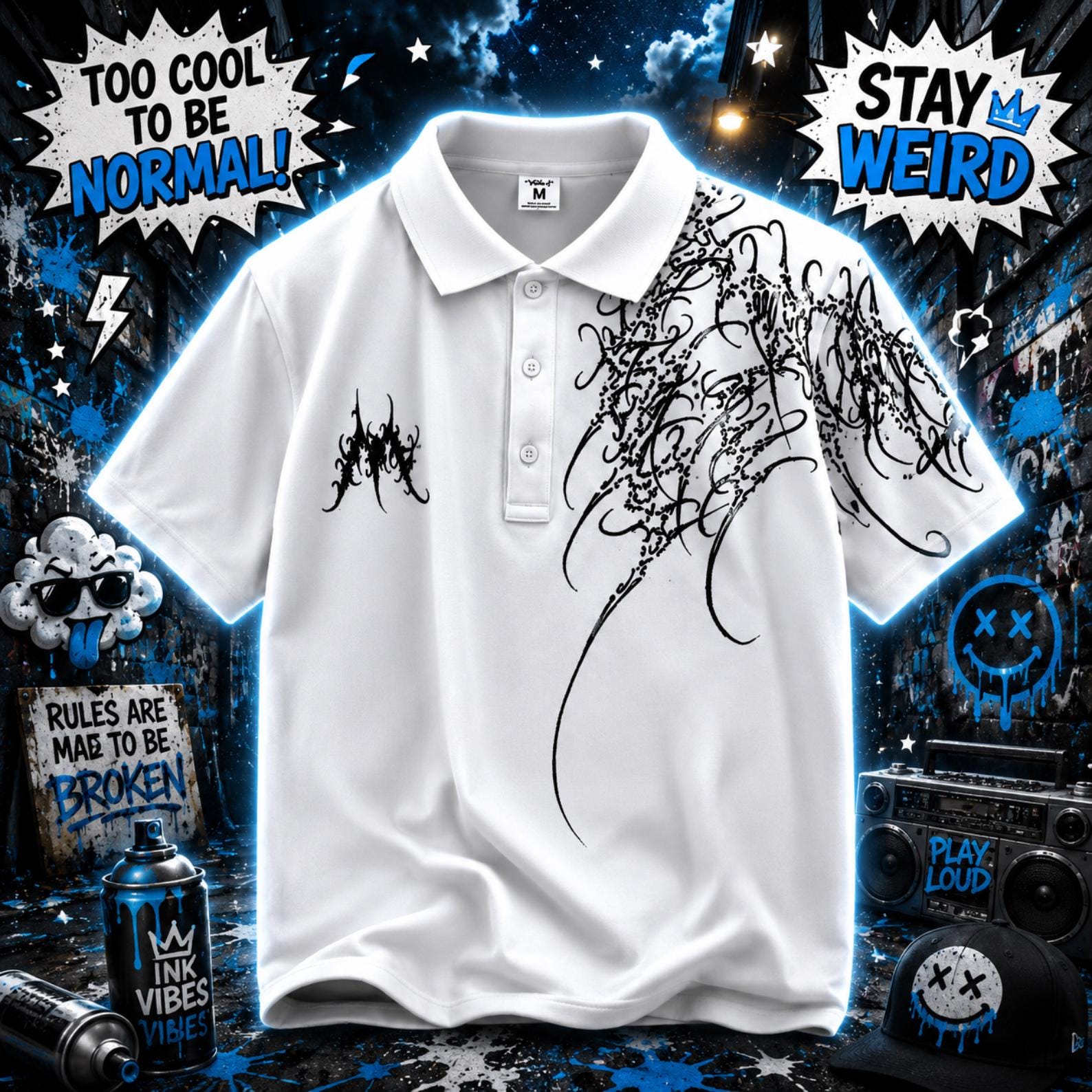 Y2k polo shirt - Etsy 日本