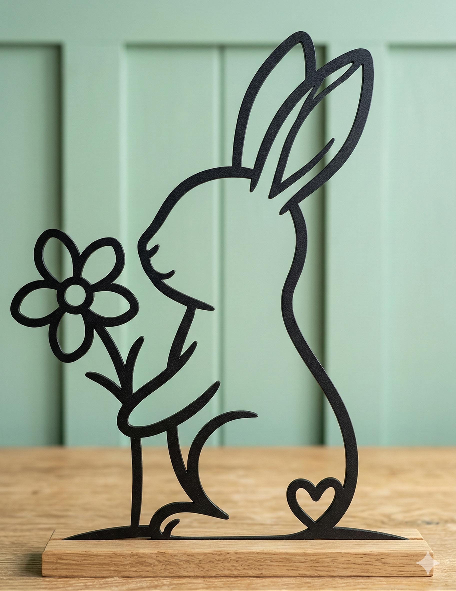Easter Bunny SVG Bundle | Laser Cut Easter | Spring Block Decor ...