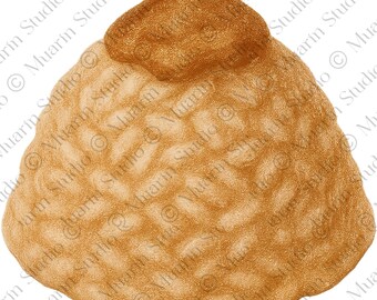 Bakkerijdessert, png-bestand – Zoet Kharcho-dessert, kleurpotlood, transparante png (digitale download)