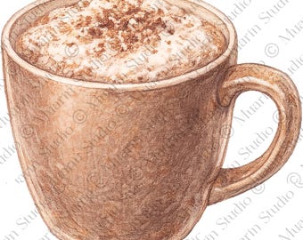 Menu restauracji, napój PNG – szwajcarska gorąca czekolada, napój kawiarniany, przezroczysty PNG (pobieranie cyfrowe)