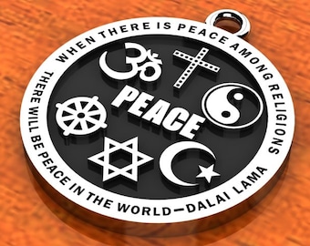 Peace Unity Pendant Stainless Steel 29.99 Plus 3.00 S H On All US Orders