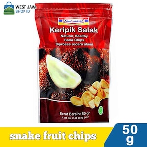 Indomaret Salak Chips 50g – Indonesian Snake Fruit Crisps Snack