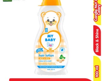 My Baby Hair Lotion Black & Shine – eine sanfte Baby-Haarpflege mit zartem Glanz