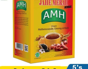 AMH roter Ingwer -Inhalt 5 Beutel gewicht 20grm