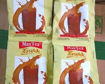 MaxTea Tarikk 25g 10 Beutel - Cremiger und leckerer Instant Tarik Tee | Getränkepulver