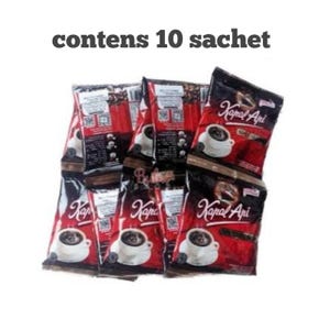 Kaffe kapal api - innehåll 10 påse