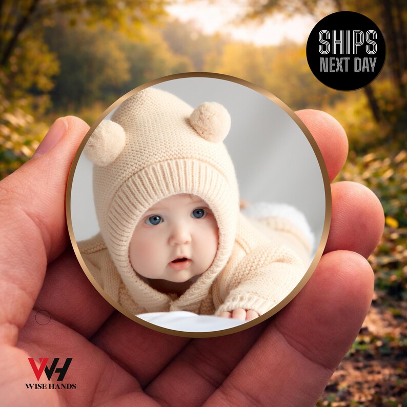 Custom Photo Coin, Personalized Double Sided Keepsake,custom Picture ...