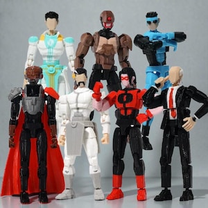 3D-geprint onoverwinnelijk onoverwinnelijk jongen Reaniman Nolan Grayson Cecil Stedman, Emperor Mark figuur T13 Model Dummy 13 speelgoed met meerdere gewrichten