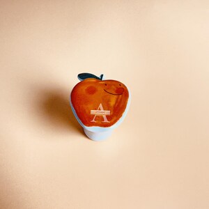 Gałka ceramiczna Apple, kreatywna gałka do szuflady w szafie