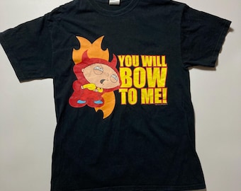 Vintage 00s Family Guy Stewie Griffin TV-Serie Sitcom Cartoon Movie T-Shirt Größe Medium
