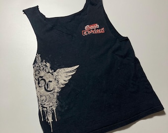 Vintage Y2K Good Charlotte Pop Punk Rock Band Sleeveless T-shirt