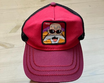 Vintage Kame Dragon Ball Z Cartoon Anime Film Trucker Hat Einheitsgröße