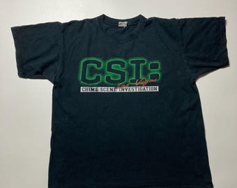 Vintage CSI Las Vegas Crime Scene Untersuchung Fernsehsendung Film T-shirt