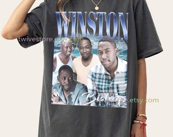 Winston Bishop Comfort Colors Shirt, Vintage Retro 90s TV Series Tee, Funny Comedy Serial Fan Merch, Classic Y2K Tiktok Trend Apparel Gift