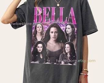 Bella Swan Comfort Colors Shirt, Vintage Twilight Movie Tee, Retro Fan Merch Gift, Classic Cullen Aesthetic T-Shirt