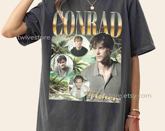 Vintage 90s Bootleg Style Conrad Fisher T-Shirt, Retro Comfort Colors Conrad Fisher T-shirt, Gifts For Man And Women Unisex T-Shirt