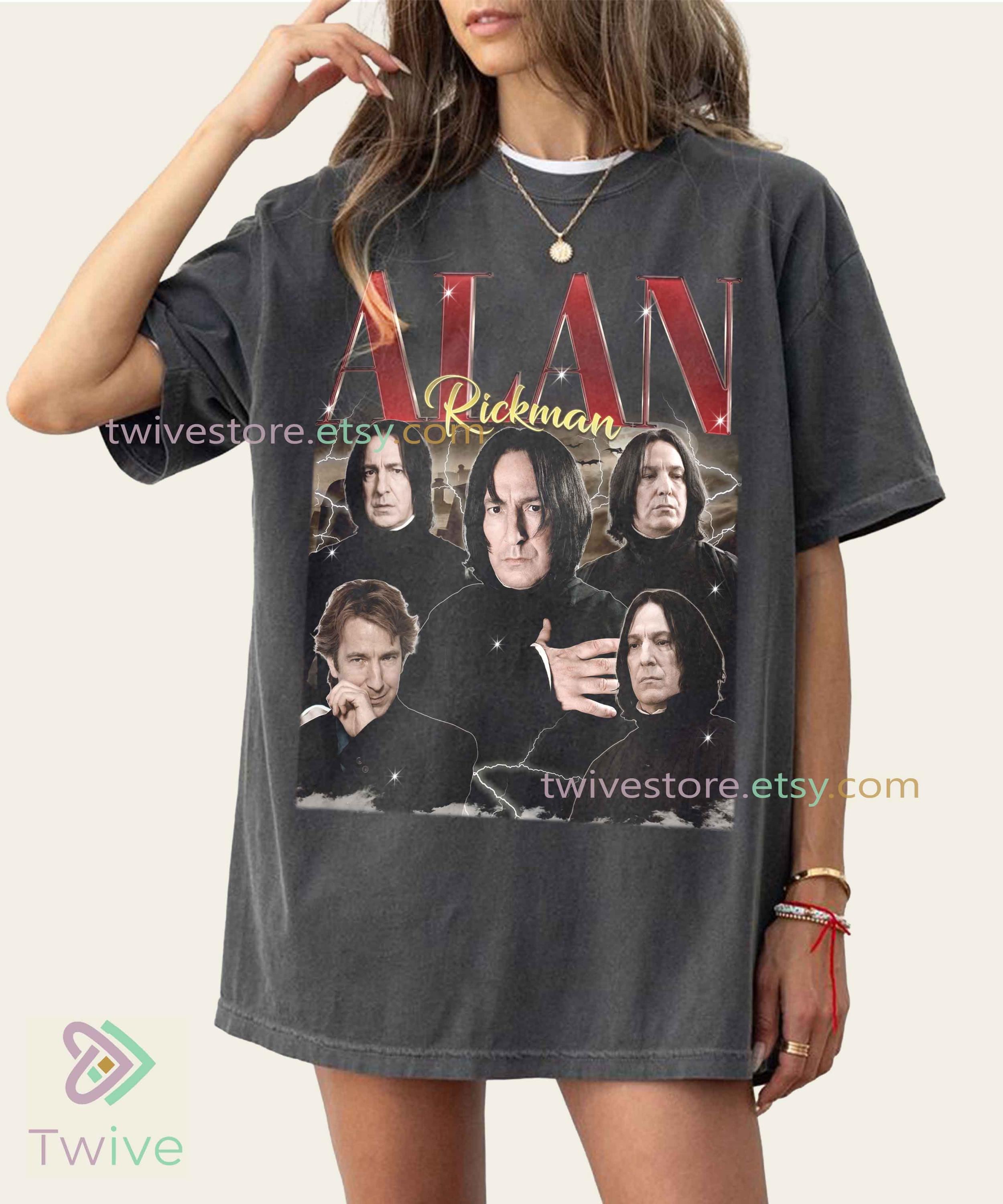 アラン・リックマン　オリジナルポートレートセット Alan rickman - Etsy 日本