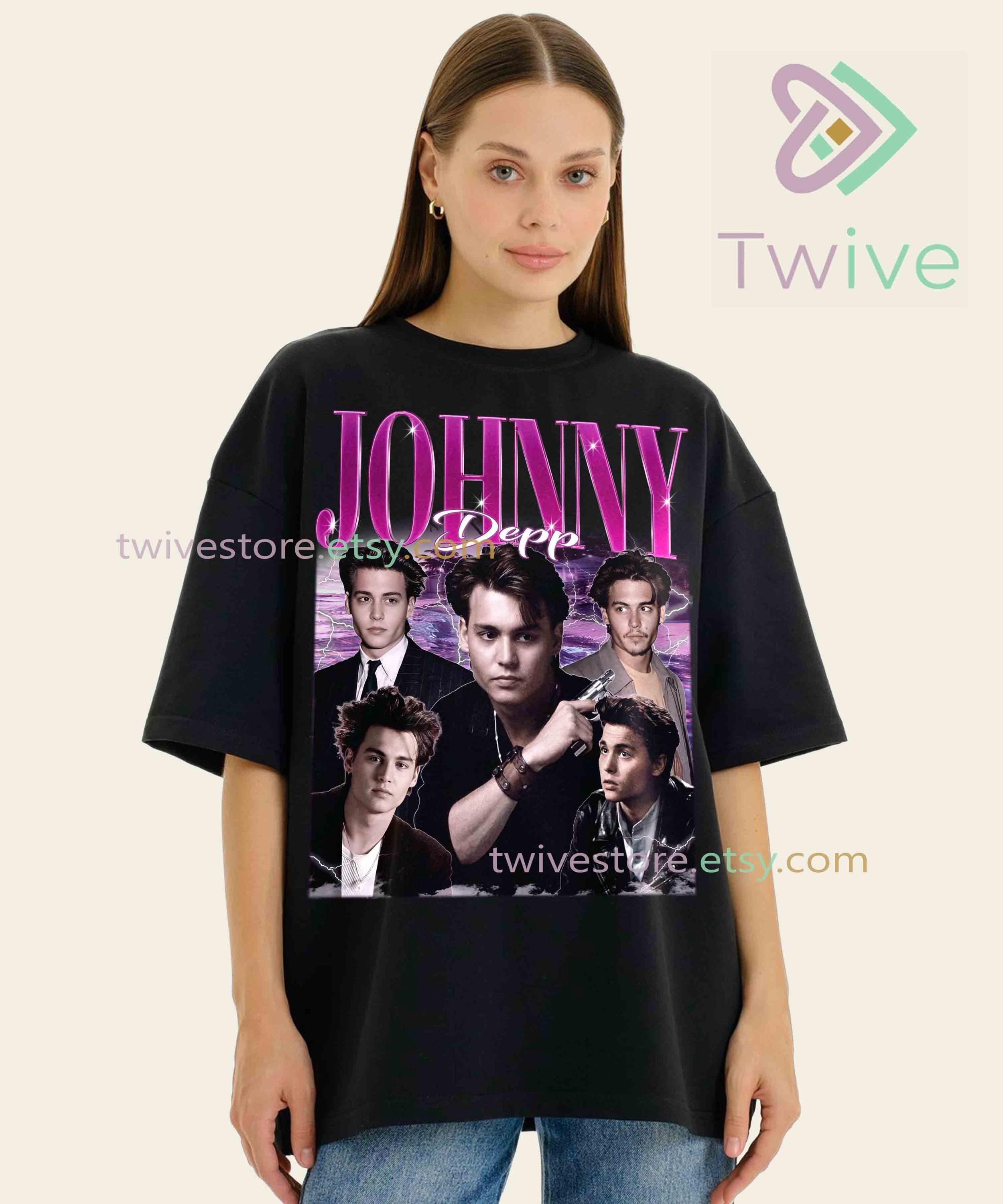 Johnny depp tshirt - Etsy 日本