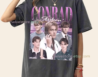 Vintage 90s Bootleg Style Conrad Fisher T-Shirt, Retro Comfort Colors Conrad Fisher T-shirt, Gifts For Man And Women Unisex T-Shirt