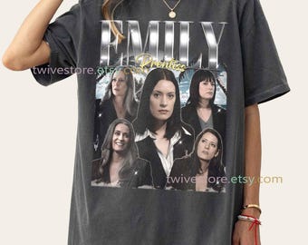 Emily Prentiss Comfort Colors Shirt, Special Agent Vintage Tee, Paget Brewster Fan Merch Gift, Classic TV Series Retro T-Shirt