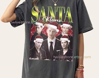 Klaus Mikaelson Comfort Colors Shirt, Vintage Christmas Holiday Tee, Retro Niklaus TVD Fan Gift, Original Hybrid Character, Vampire Werewolf