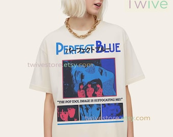 ユニセックスパプリカアニメTシャツ、今敏、千葉敦子シャツ