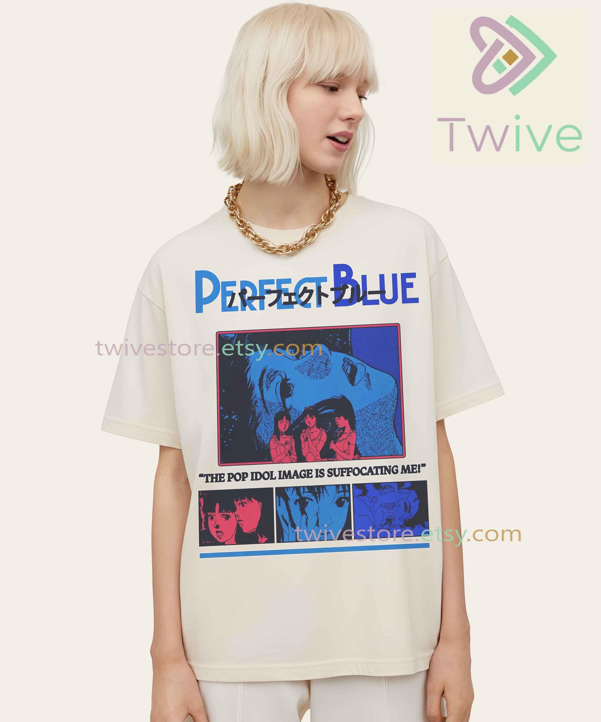 【正規品】映画パーフェクトブルー 限定ロングスリーブTシャツ XLサイズ 映画パーフェクトブルー 限定ロングスリーブTシャツ 【公式通販】