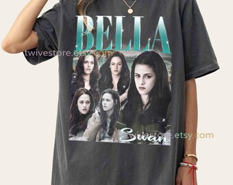 Bella Swan Comfort Colors Shirt, Vintage Twilight Movie Tee, Retro Fan Merch Gift, Classic Cullen Aesthetic T-Shirt