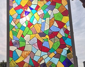 Vorgefertigte farbige transluzente Glasdekorplatten