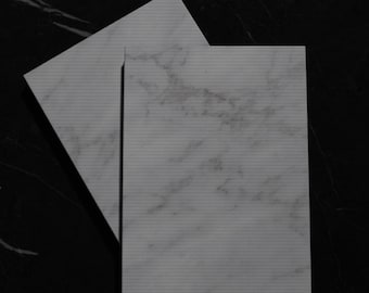 A5 Notizbuch – helles Marmor-Design, dotted, Hardcover – minimalistisches Bullet Journal für Büro, Studium und Alltag