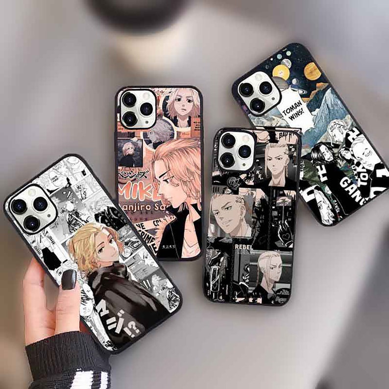 Japanese Anime Phone Case, For iPhone 14 Pro Max, iPhone 14 Plus, iPhone 13 Pro Max, 12 Pro, 11 Pro Max, Xs Max, Xs, Xr, X, iPhone 8, 7 Plus 