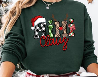 Mimi Claus Christmas Sweatshirt,Family Claus Sweatshirt,Mimi Claus Shirt,Mimi Claus Christmas Sweater,Christmas Mama Claus Sweatshirt