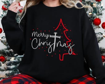 Merry Christmas Sweatshirt,Holiday Sweater,Xmas Hoodie,Merry Christmas Gift Shirt,Womens Christmas Sweatshirt,Merry Christmas Family Shirt