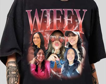 Camiseta personalizada con foto de esposa - Camiseta estilo años 90 - Camiseta de rap pirata - Camiseta retro personalizada