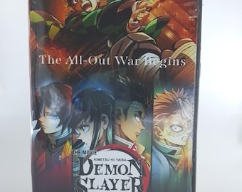 Demon Slayer: Kimetsu no Yaiba Infinity Castle (2025) English Movie DVD | Anime Action Fantasy Film