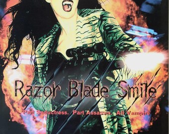 Razor Blade Smile (1998) Movie DVD - Horror,Thriller
