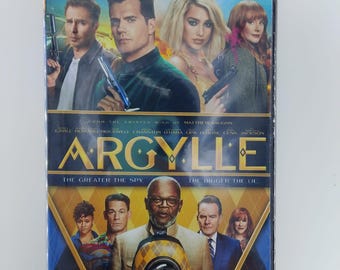 Argylle (2024) English Movie DVD | Action Thriller Movie | New Release Film