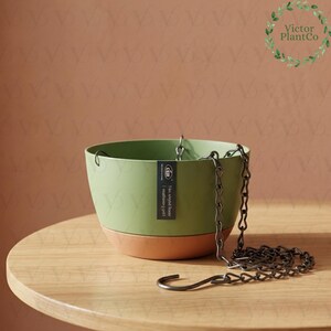 Maceta colgante única hecha a mano con forma de calavera, soporte para maceta de pared de interior, maceta grande de plástico para colgar, soporte de arte de pared gótico