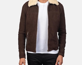 Coffer Brown Shearling Fur Jacket