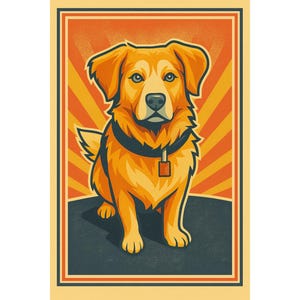 Custom Pet Vector Low-Poly Portrait, Polygonal Art, Low Poly Pet Illustration, Digital Art, Custom Portrait From Photo