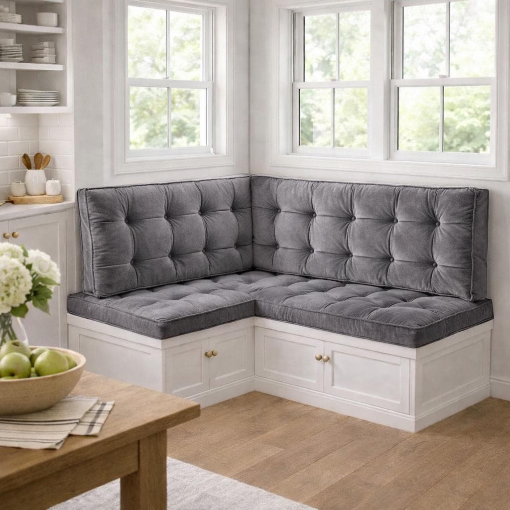 farmhouse bench with back upholstered dining bench canada