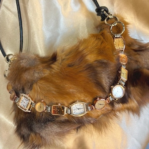 Vintage Fur Bag - Etsy
