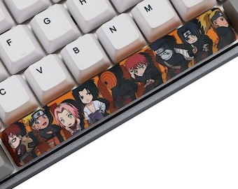 Anime Ocean Cafe Spacebar Keycap Handmade Artisan Keycap Cute Keyboard Caps Custom Keycap Funny Keycap PBT Keycaps